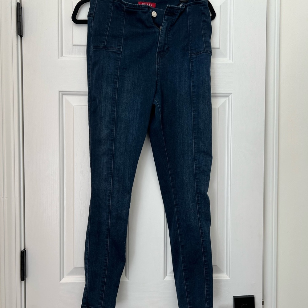 Guess Skinny Dark Blue Jeans - Slim Fit